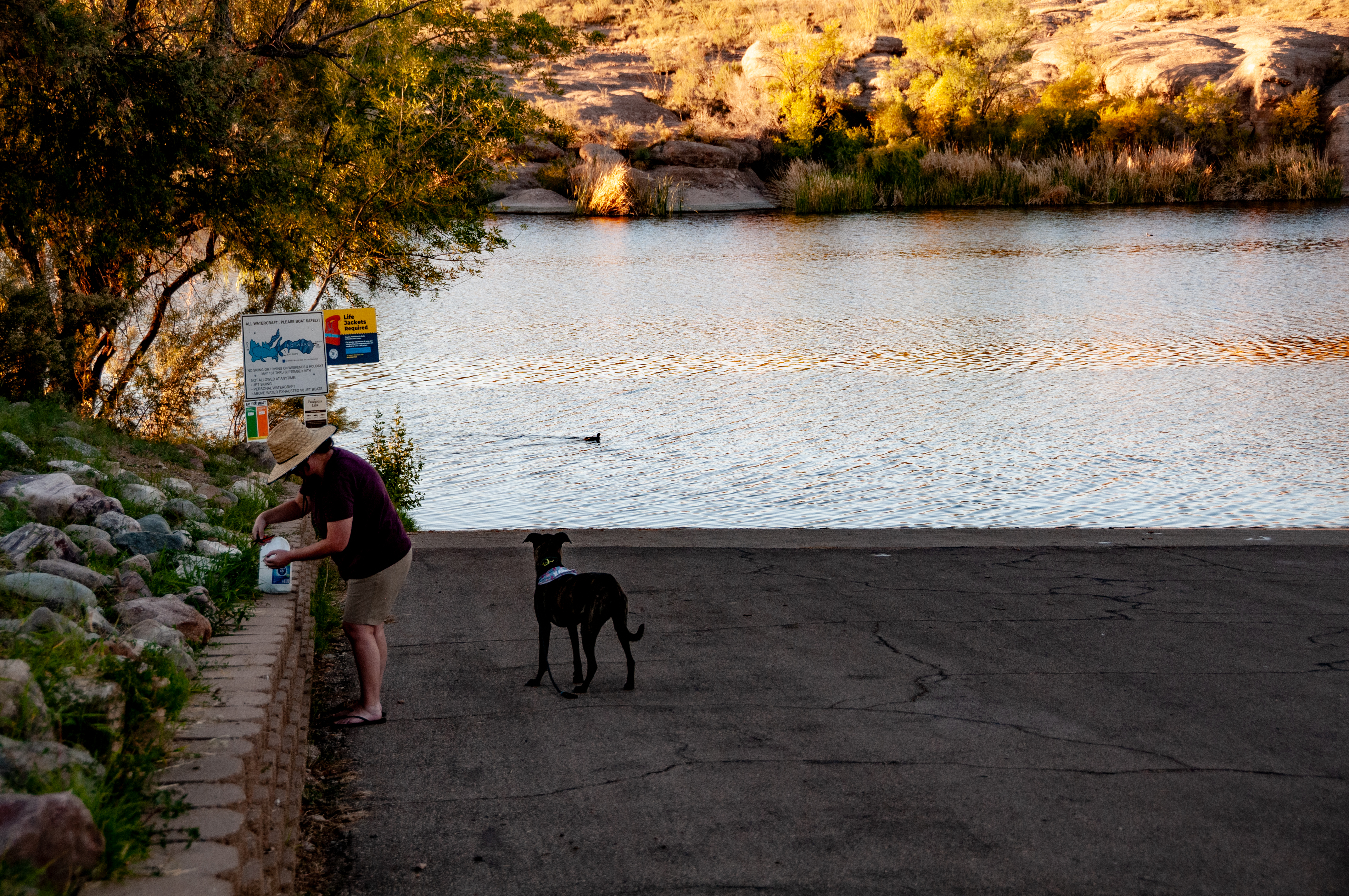 Fieldwork documenting the cyanotype process
